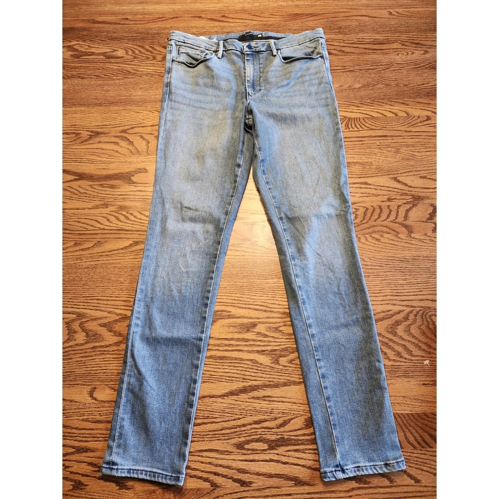 Levis Jeans Womens Red Loop 711 Skinny Size 30 Soft Comfort Waterless Selvedged